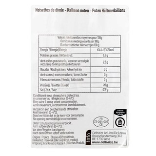 Delhaize | Noisettes | Dinde 