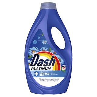 Dash | Platinum | Lessive | Liquide | Envolée d'air | 1,35L 30 pc