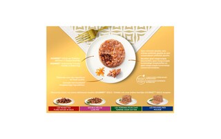 Gourmet | Gold | Aliment Chat | Adulte | Timbales | Légumes 