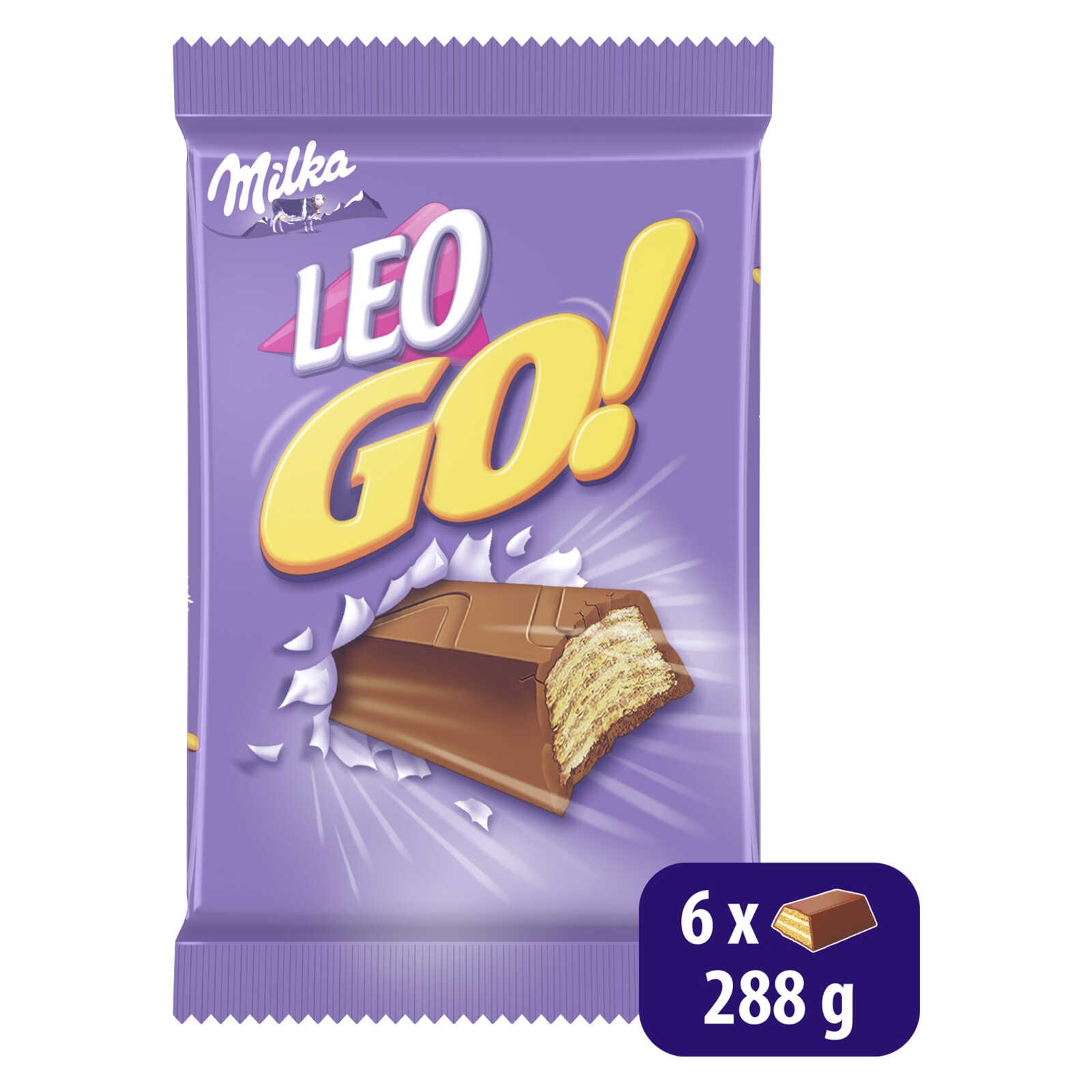 Milka Koekjes | LEO GO | Chocolade | 6 Repen
