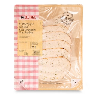 Delhaize | Filet de poulet fines herbes +/- 150 gr