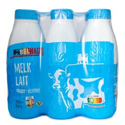 Delhaize | Melk | Mager | Belgische 6 x 1 l