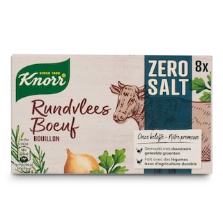Knorr | Bouillon | Zonder zout | Rund 