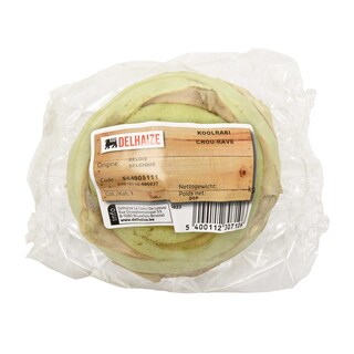 Delhaize | Koolrabi | Verpakt 