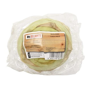 Delhaize | Koolrabi | Verpakt 