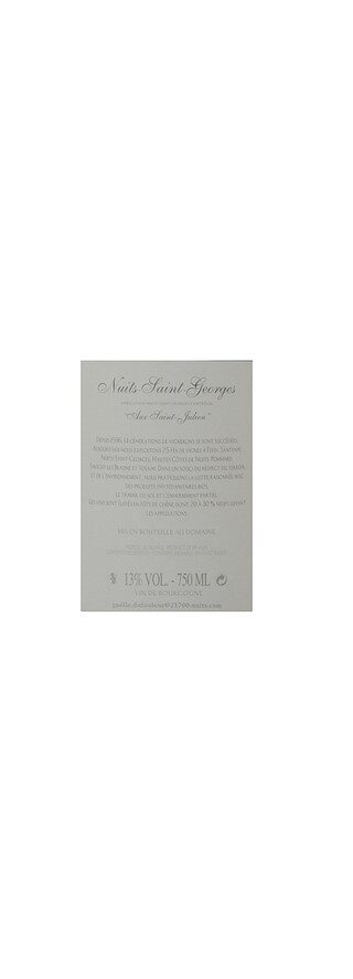 France - Frankrijk | Bourgogne - Côte de Nuits | Nuits Saint-Georges aux Saints Juliens 2014 