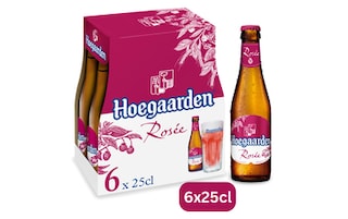 Hoegaarden | Bière blanche | Rosée | 3% alc | Bouteille 