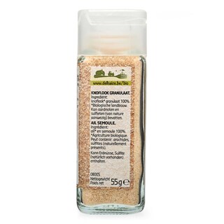 Delhaize | Epices | Ail | Poudre | Bio 55 gr