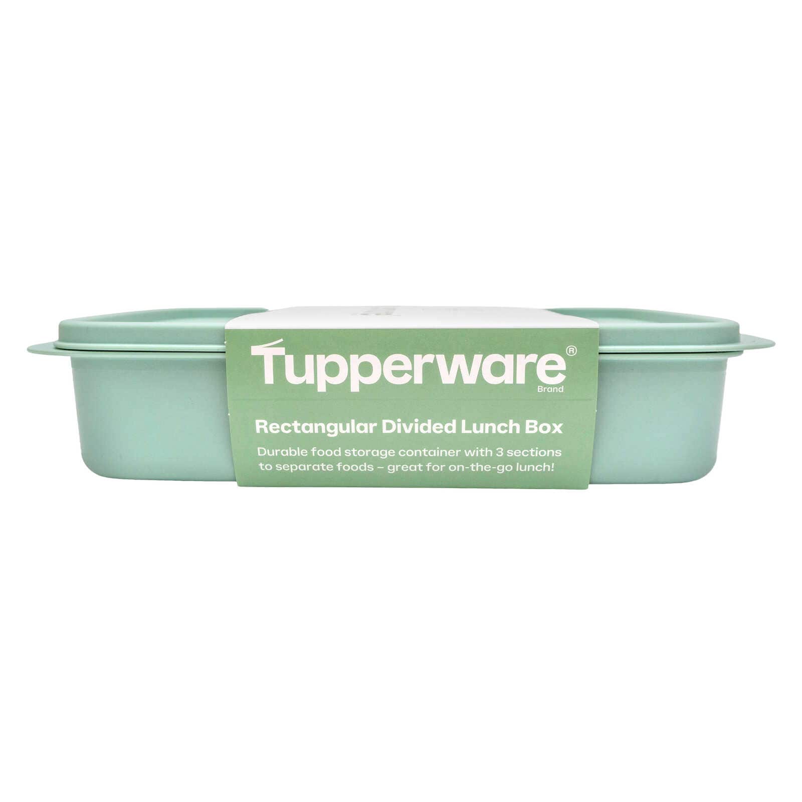 Tupperware Rechthoekige Lunchbox | Met Vakken