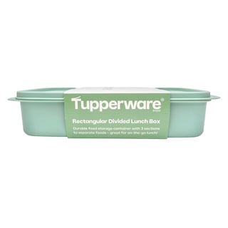 Tupperware | Rechthoekige Lunchbox | Met Vakken 