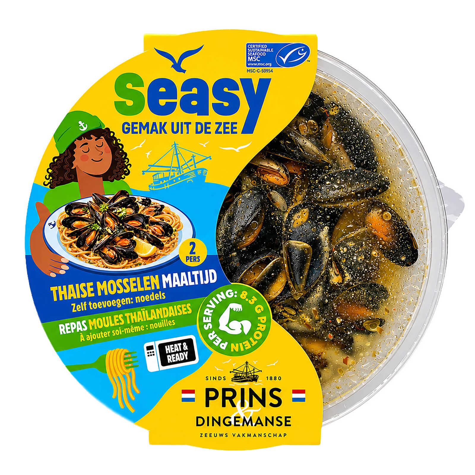 Prins & Dingemanse Seasy | Thaïse mosselen | Maaltijdmix