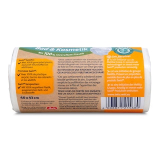 Swirl | Sac poubelle | Antibact | Poignées | Salle de Bain | 37st | 10L 