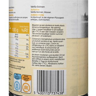 Delhaize | Bonen | Witte 530 gr