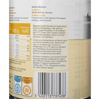 Delhaize | Haricots | Blancs 530 gr