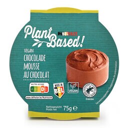 Delhaize | Plant-Based | Mousse | Chocolade | Vegan 75 gr