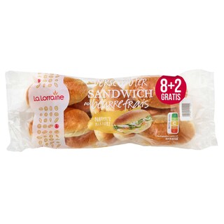 La Lorraine | Sandwich au beurre 8+2 