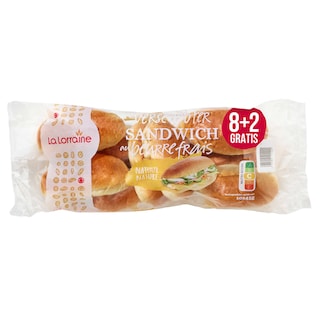 La Lorraine | Sandwich au beurre 8+2 