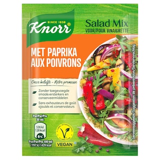 Knorr | Kruiden | Vinaigrette | Paprika | Salad mix 