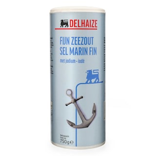 Delhaize | Zeezout | Fijn | Jodium 