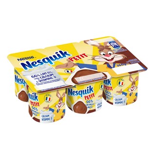 Nestlé | Nesquik | Dessert lacté | Chocolat 6 x 60 gr