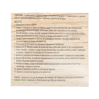 Delhaize | Boïte de repas | Poulet oriental avec auber 