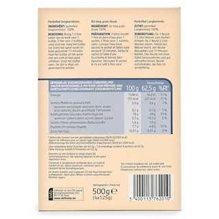 Delhaize | Riz | Long Grain | 4X125G 4 x 125 gr