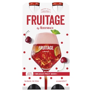 Rodenbach | Bier | Fruitage | 3,4% alc 4 x 25 cl