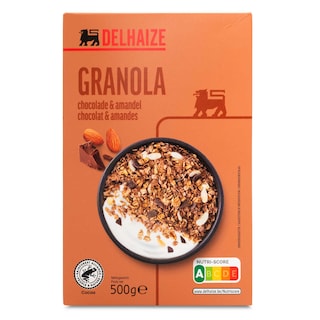 Delhaize | Granola | Chocolade & amandel 500 gr