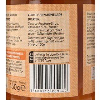 Delhaize | Confiture | Abricots 