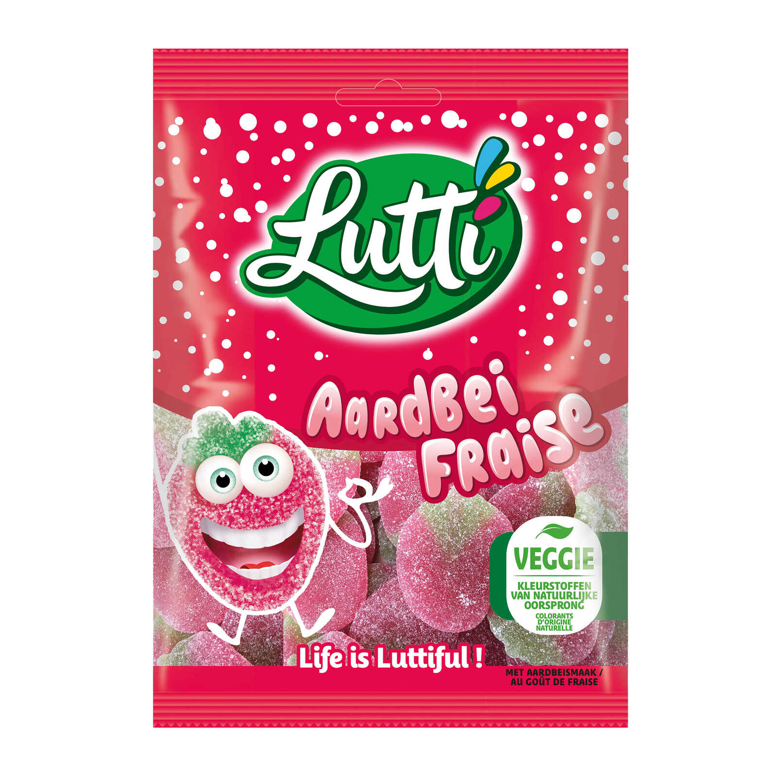 Lutti Snoepjes | Aardbeien
