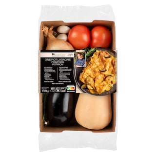 Delhaize | Maaltijdbox | Pompoenlasagne 