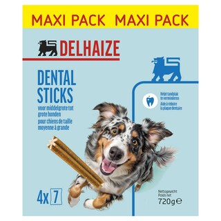 Delhaize | Snacks chien | Hygiène buccale | Medium 720 gr