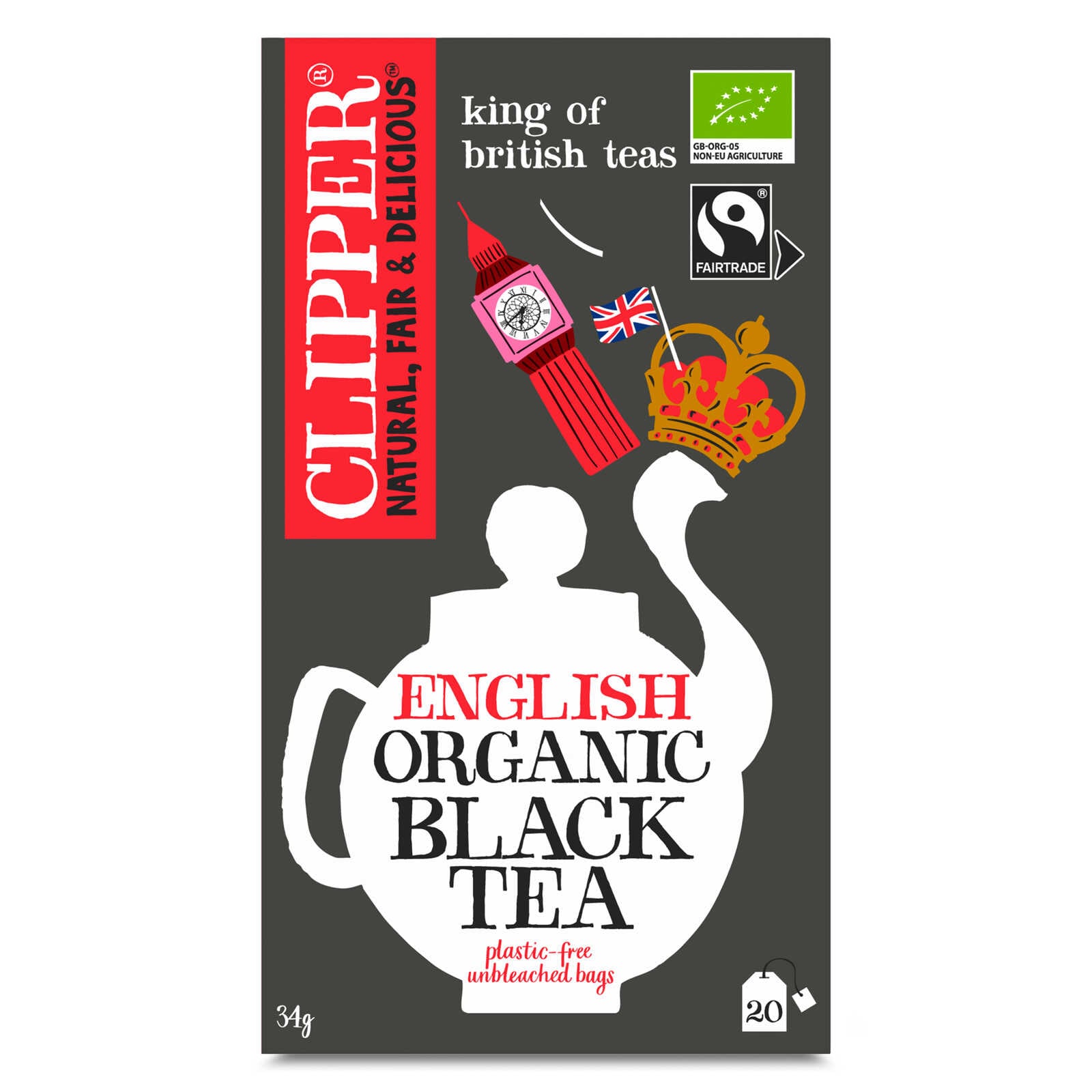 Clipper Thee | Zwart | English Tea | Bio | FT