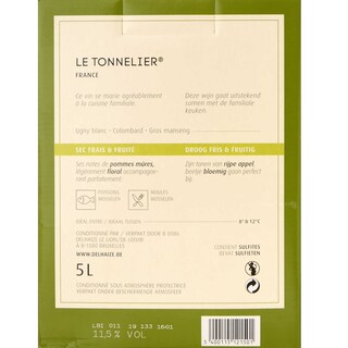France - Frankrijk | Vin de France | Le tonnelier wit 5l 
