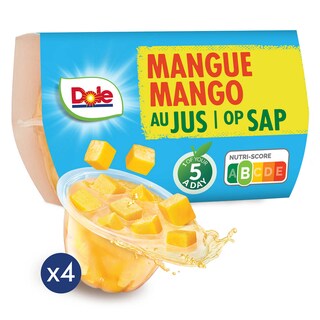 Dole | Mango | Sap 4 x 113 gr