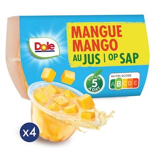 Dole | Mango | Sap 4 x 113 gr
