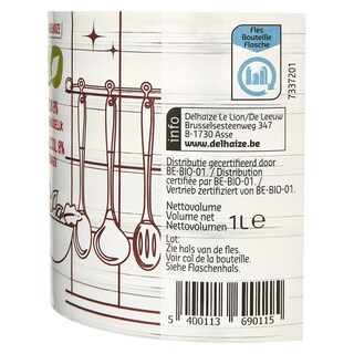 Delhaize | Bio | Azijn | Alcohol 8% | Bio 