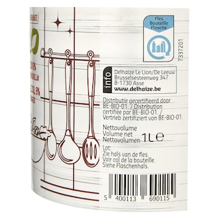 Delhaize | Bio | Azijn | Alcohol 8% | Bio 