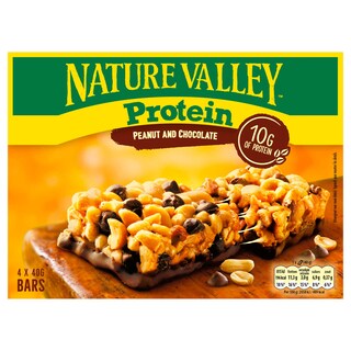 Nature Valley | Barre | Proteine | Cacahuete | Chocolat 4 x 40 gr