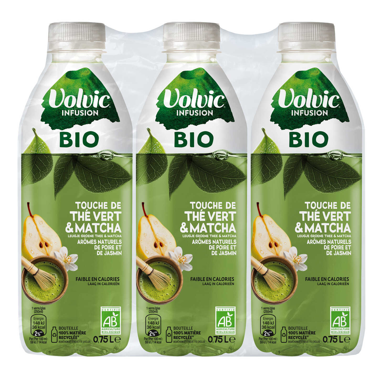 Volvic Infusion | Matcha | Bio