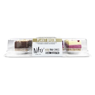 Nats | Raw cakes | Glutenvrij | Mini | 8st 