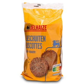 Delhaize | Beschuit | Spelt 