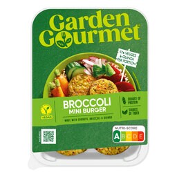 Garden Gourmet | Mini burger | Broccoli & Quinoa | Veggie 198 gr