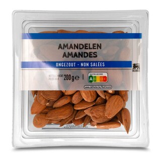 Delhaize | Amandes | Naturelles 200 gr