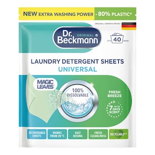 Dr. Beckmann | Lessive en feuilles | Universelle 