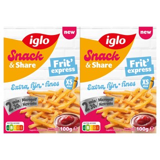 Iglo | Snack & Share | Frit express | Extra fijn 200 gr