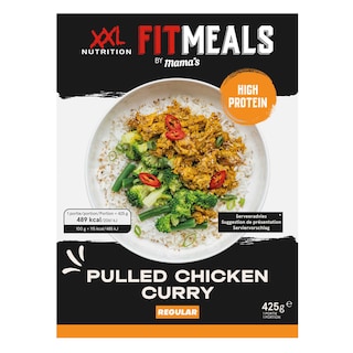 Fitmeals XXL Nutrition | Pulled kip | Curry 