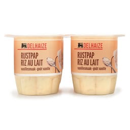 Delhaize | Rijstpap | Vanille 4 x 115 gr