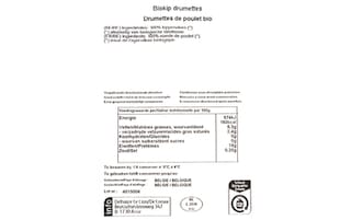 Delhaize | Bio | Onderbouten | Kip | Bio 