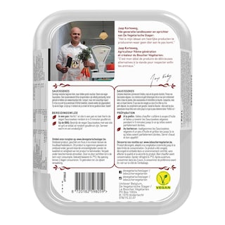 De Vegetarische Slager | Saucissekes | Vegan 